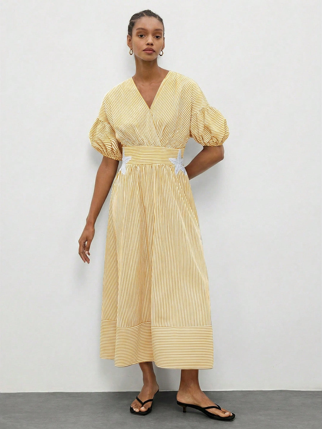 Rochie maxi SHEIN, galben