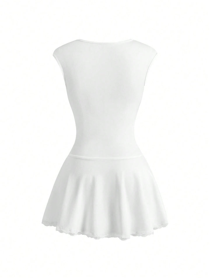 Rochie scurtă SHEIN, alb