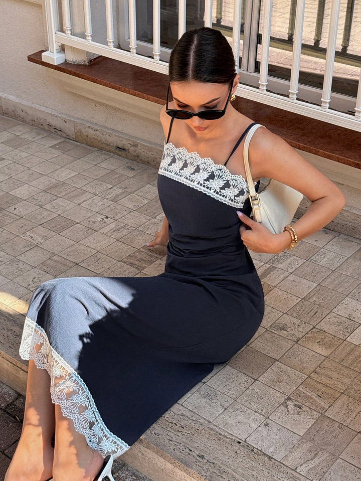 Rochie midi SHEIN, albastru