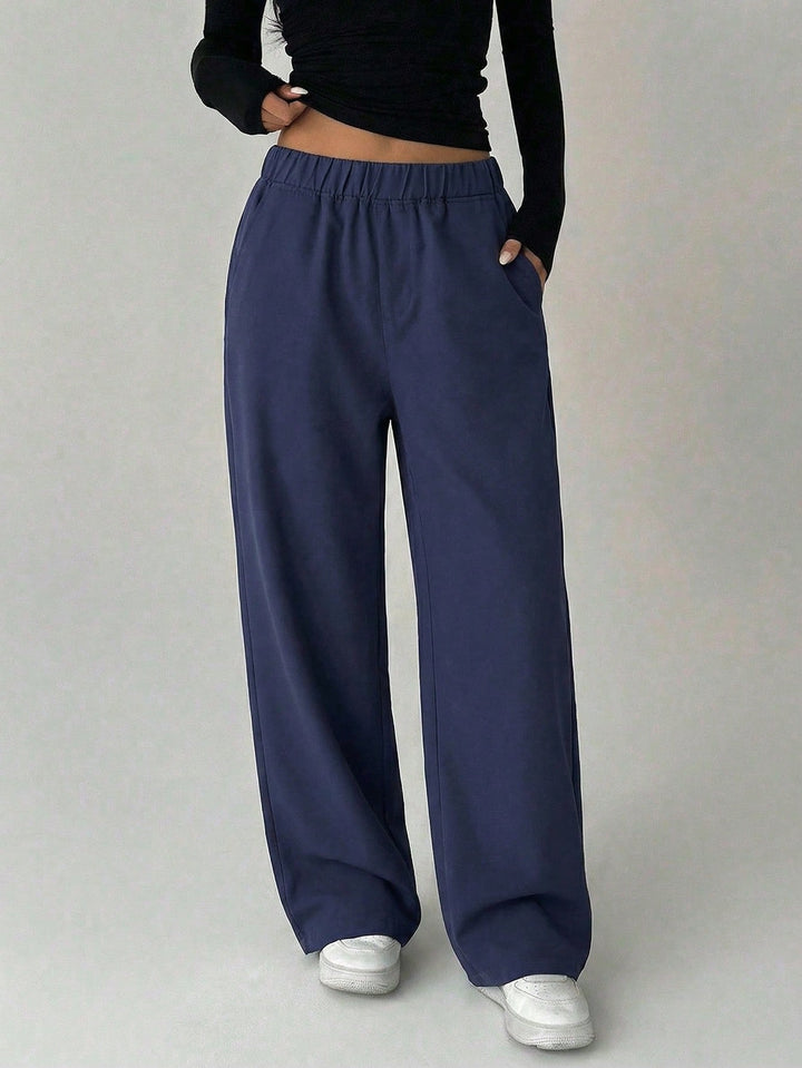 Pantaloni SHEIN, albastru