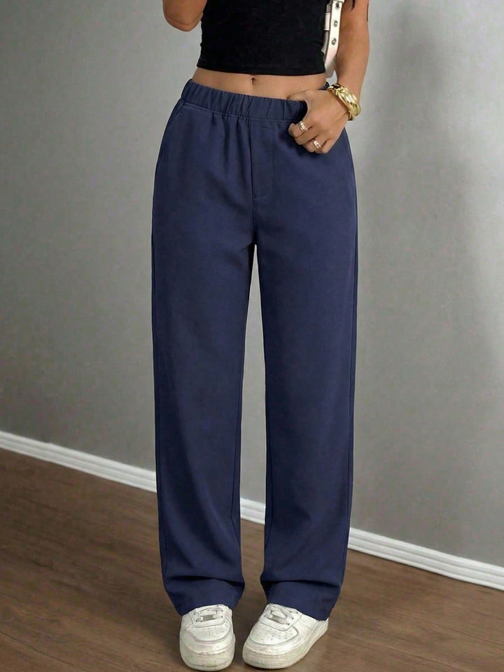 Pantaloni SHEIN, albastru