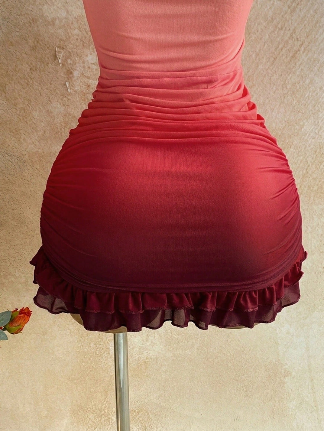 Rochie mini SHEIN, vișiniu