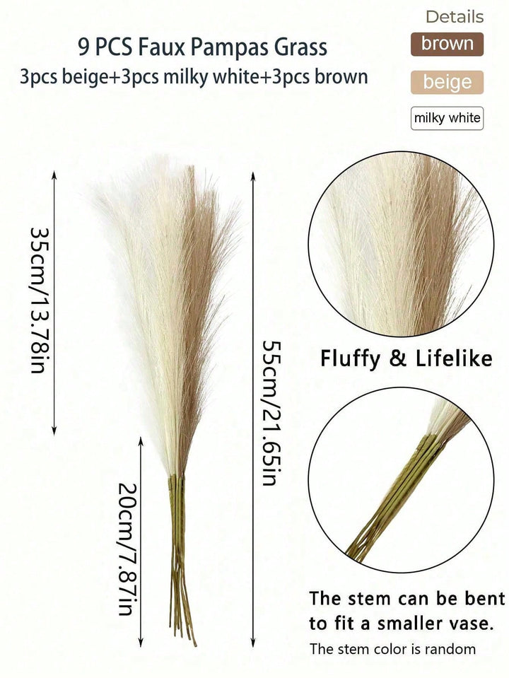 Floari artificiale SHEIN, mix culori