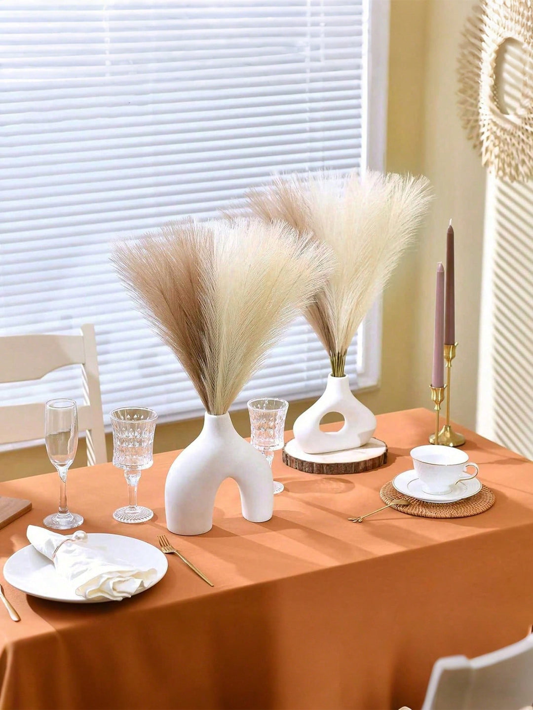Floari artificiale SHEIN, mix culori