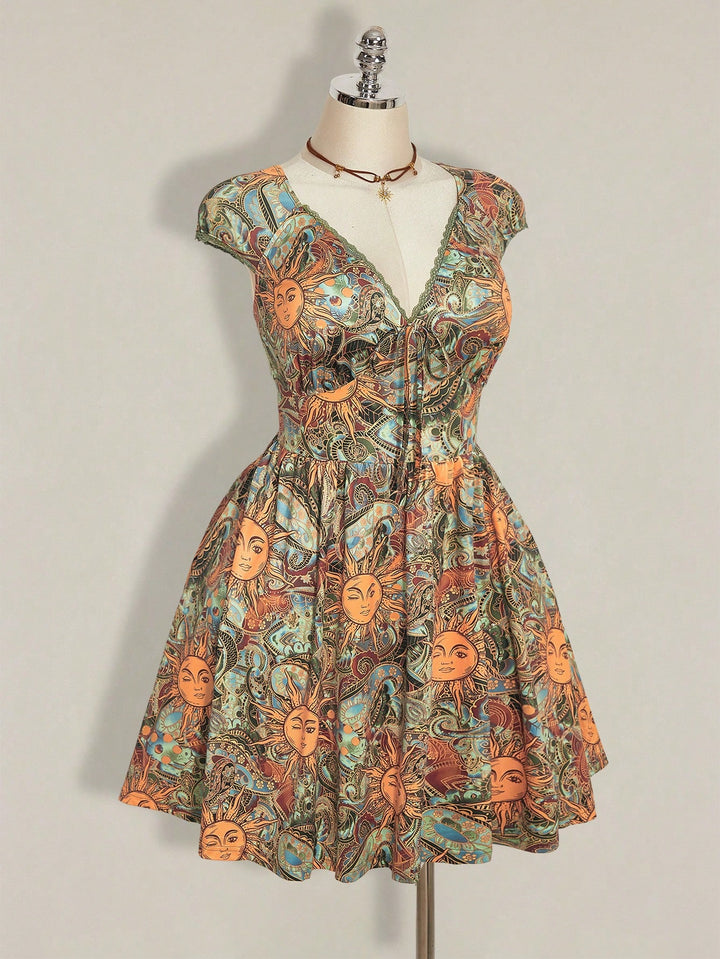 Rochie SHEIN, mix culori