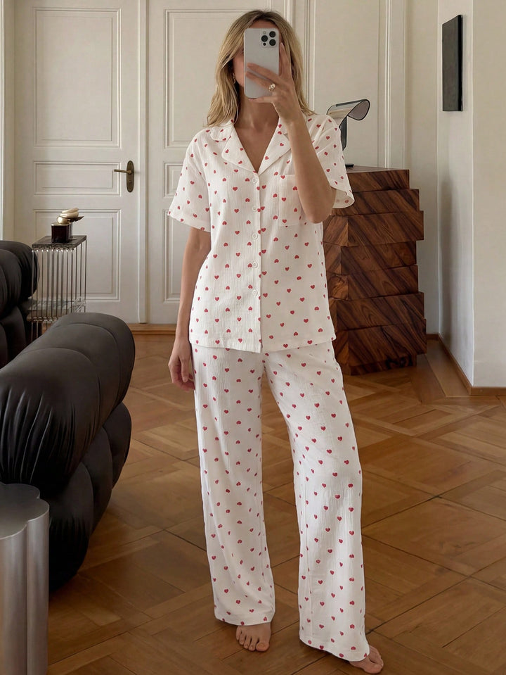 Pijama SHEIN, alb