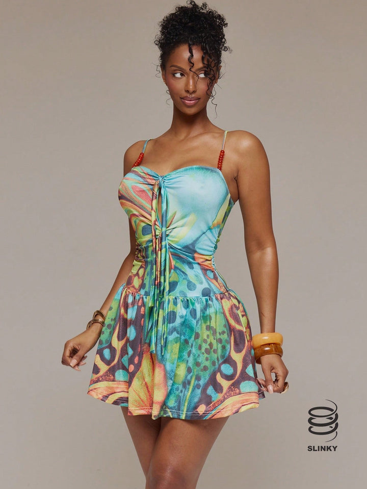 Rochie mini SHEIN, verde