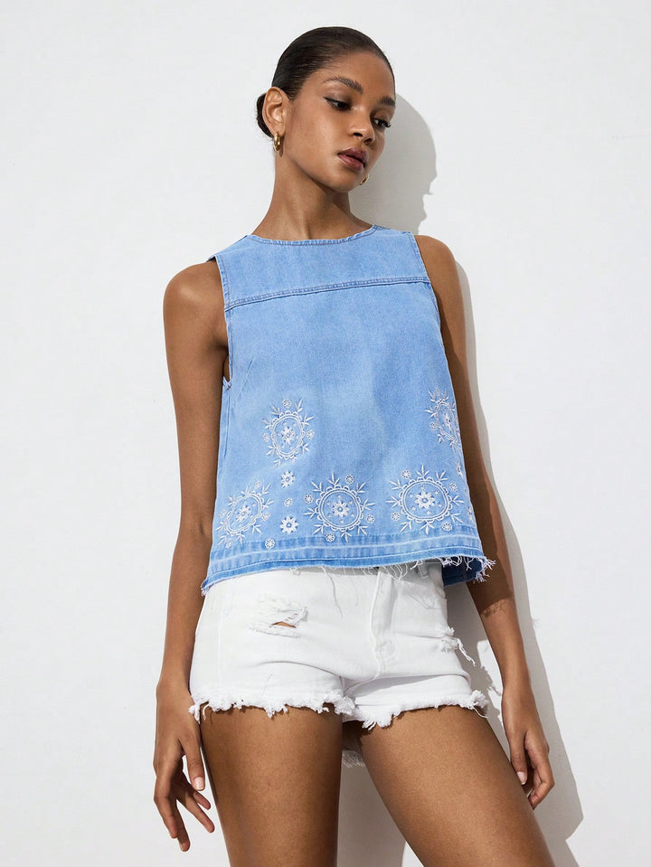 Top SHEIN, albastru