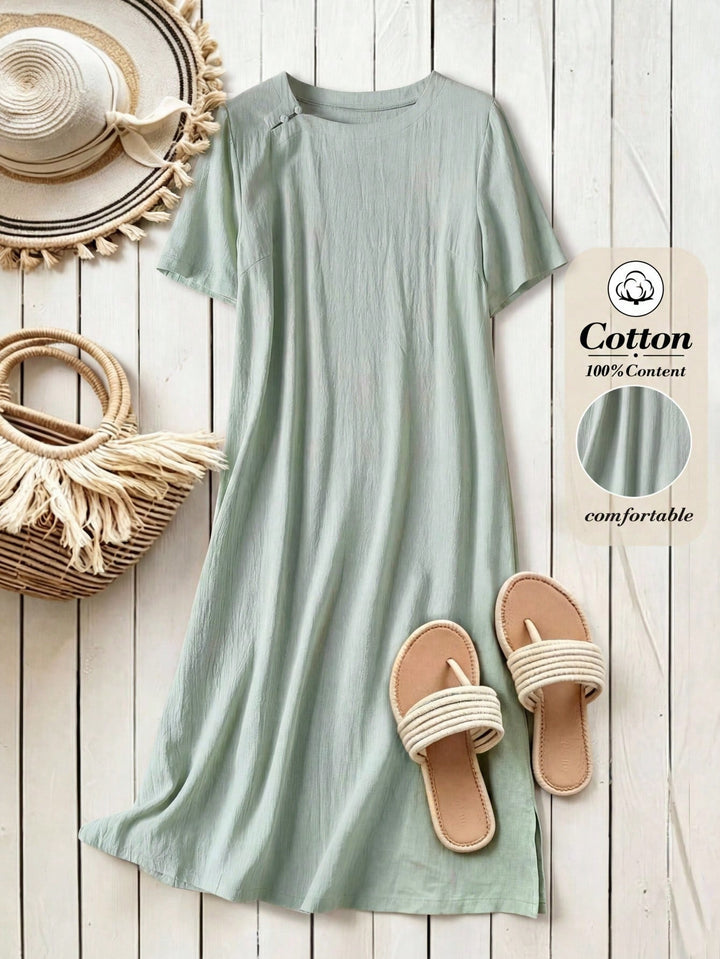 Rochie midi SHEIN, verde