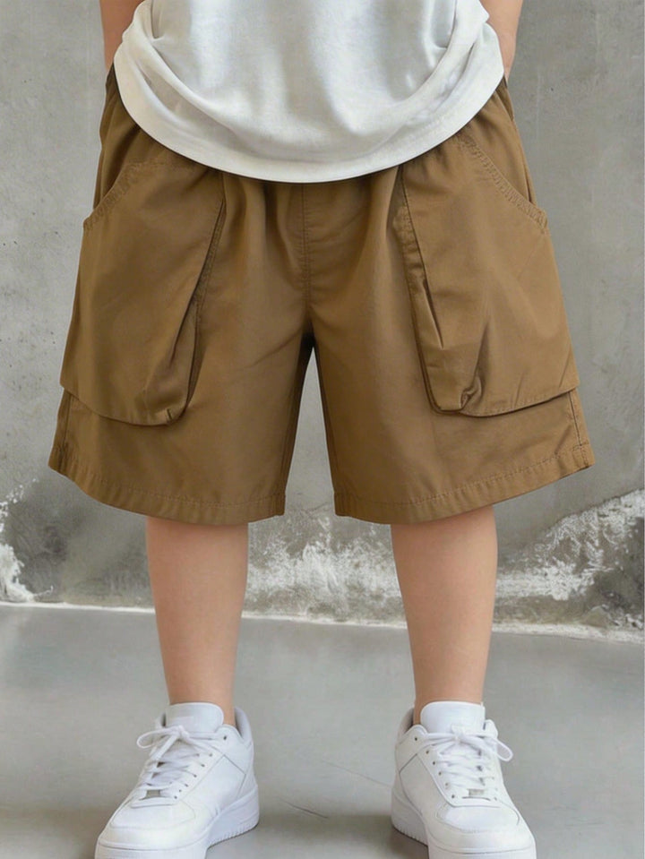 Pantaloni scurți SHEIN, kaki