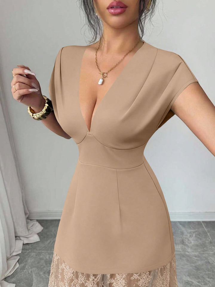 Rochie maxi SHEIN, kaki
