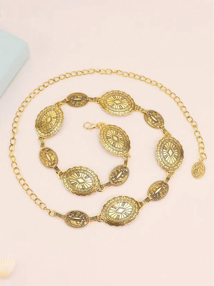 Accesoriu de talie SHEIN, auriu