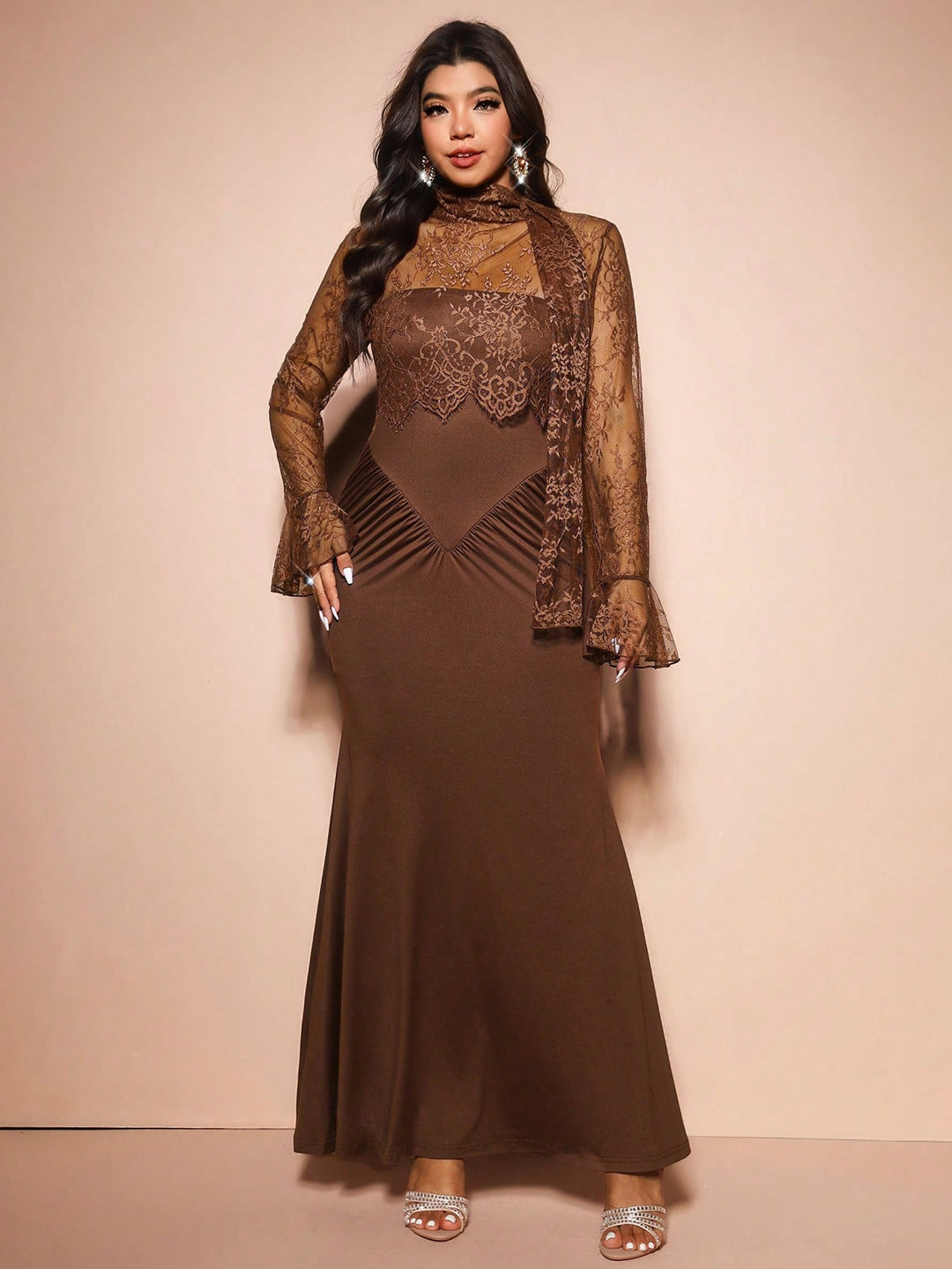 Rochie SHEIN, maro