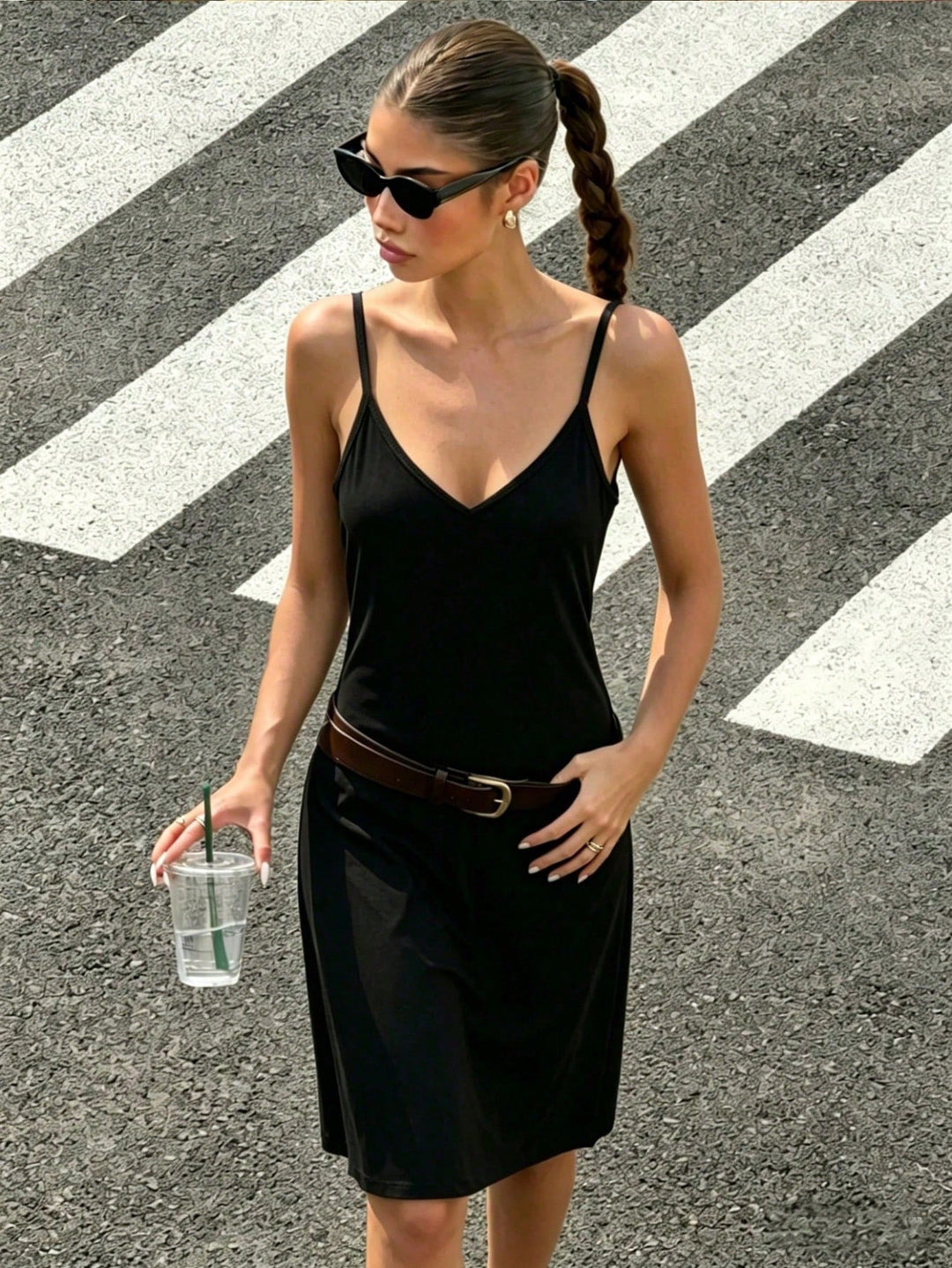 Rochie scurtă SHEIN, negru
