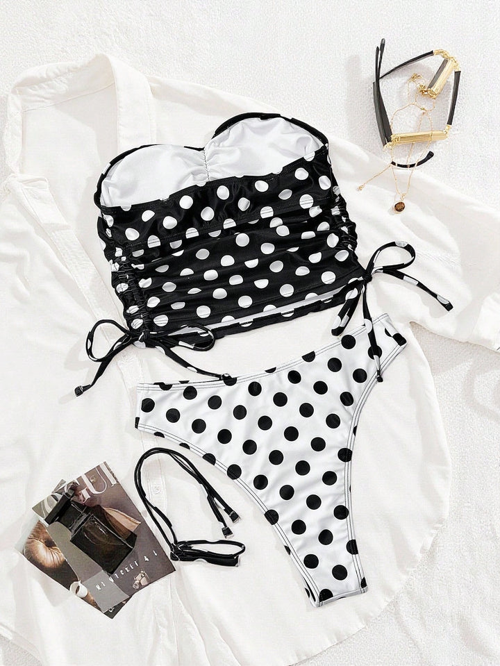 Costum de baie SHEIN, mix culori
