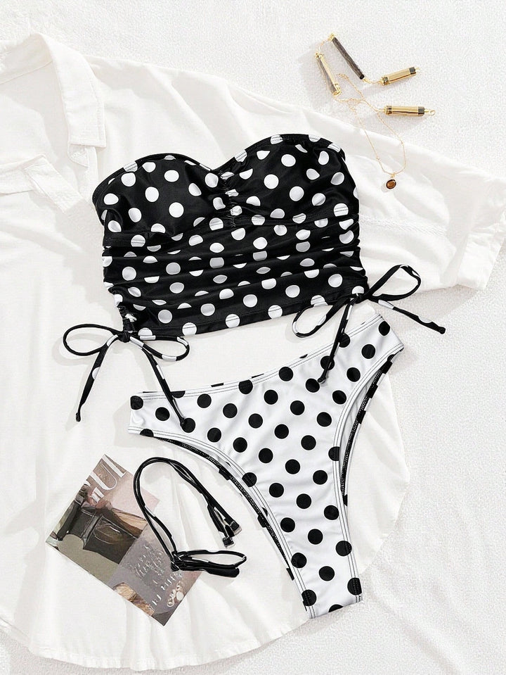 Costum de baie SHEIN, mix culori