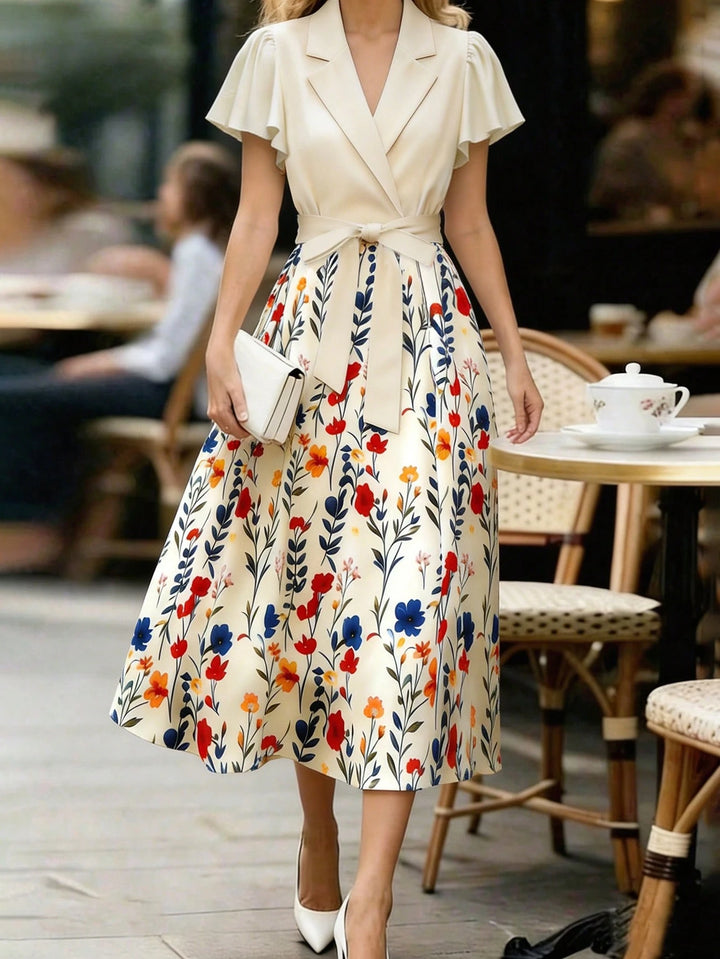Rochie midi SHEIN, mix culori