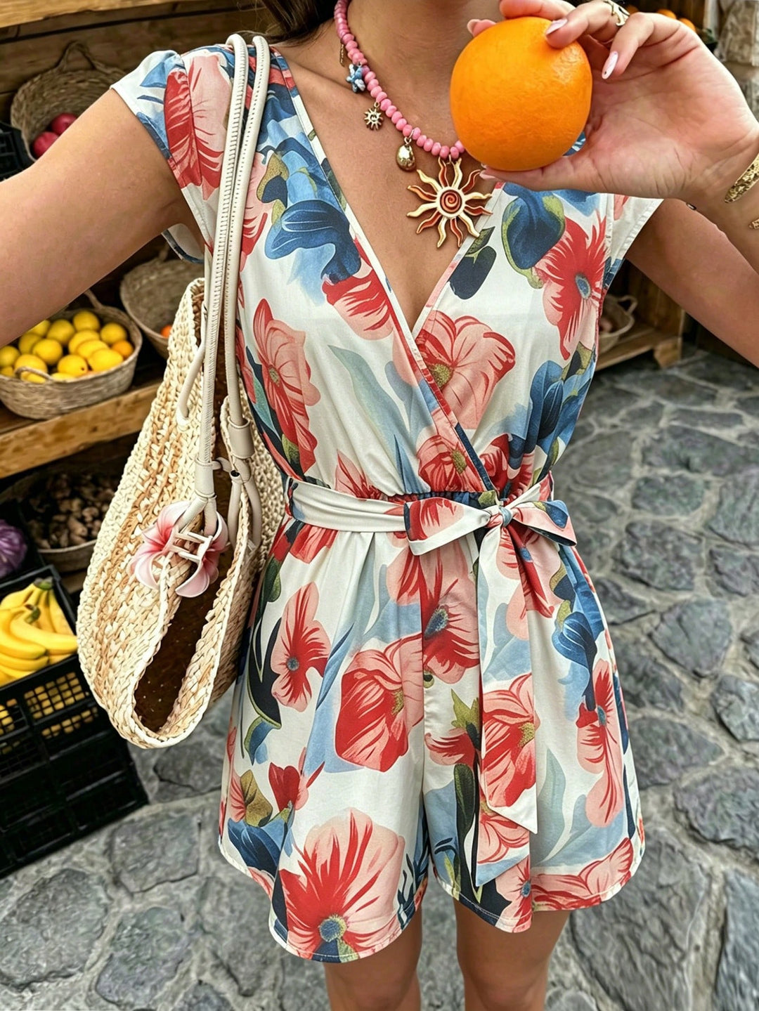 Salopetă SHEIN, mix culori