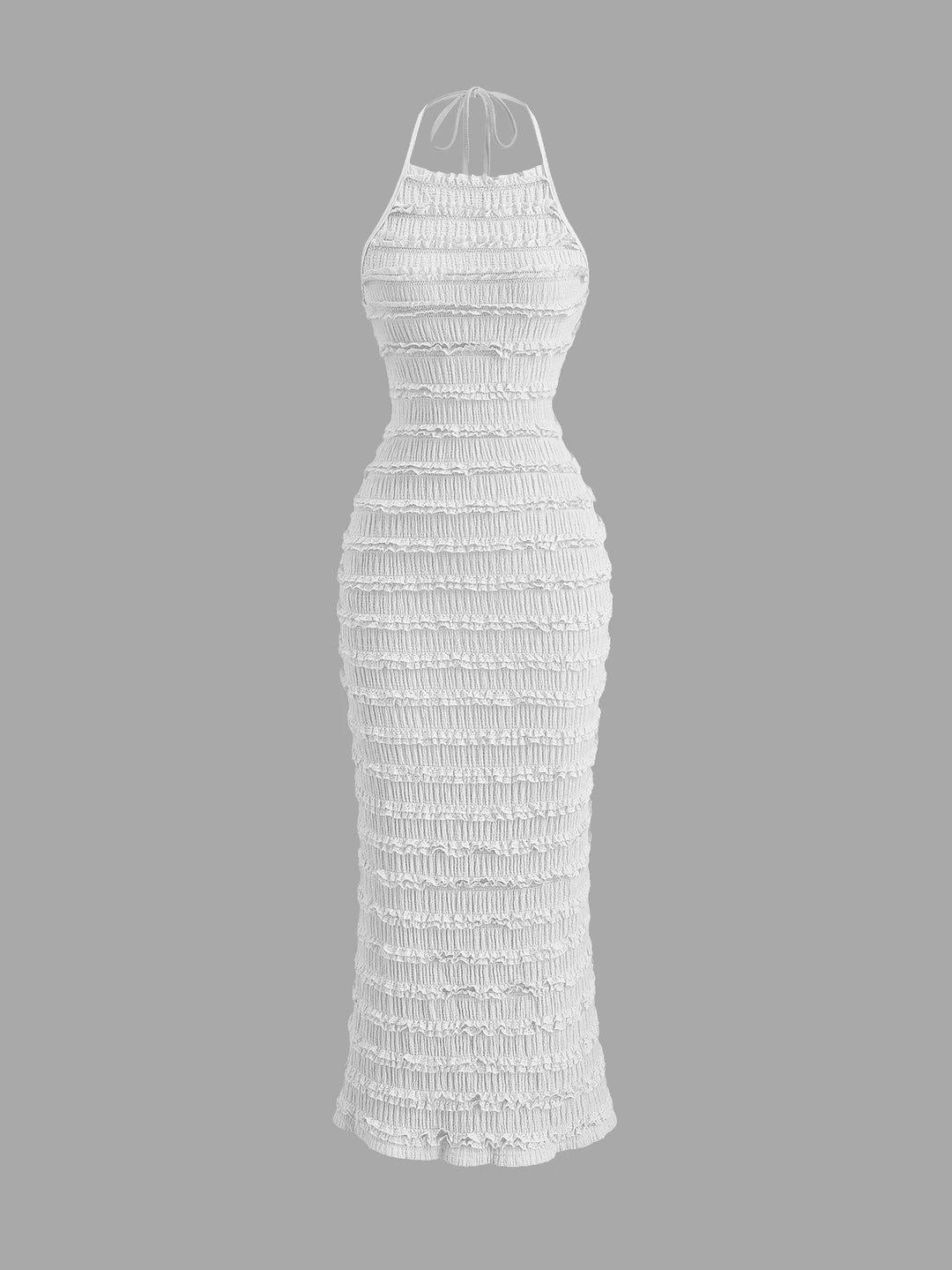 Rochie midi SHEIN, alb