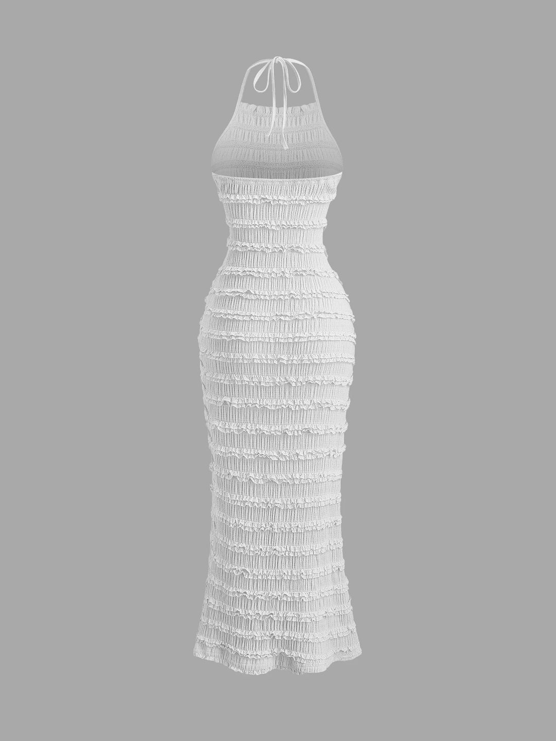 Rochie midi SHEIN, alb