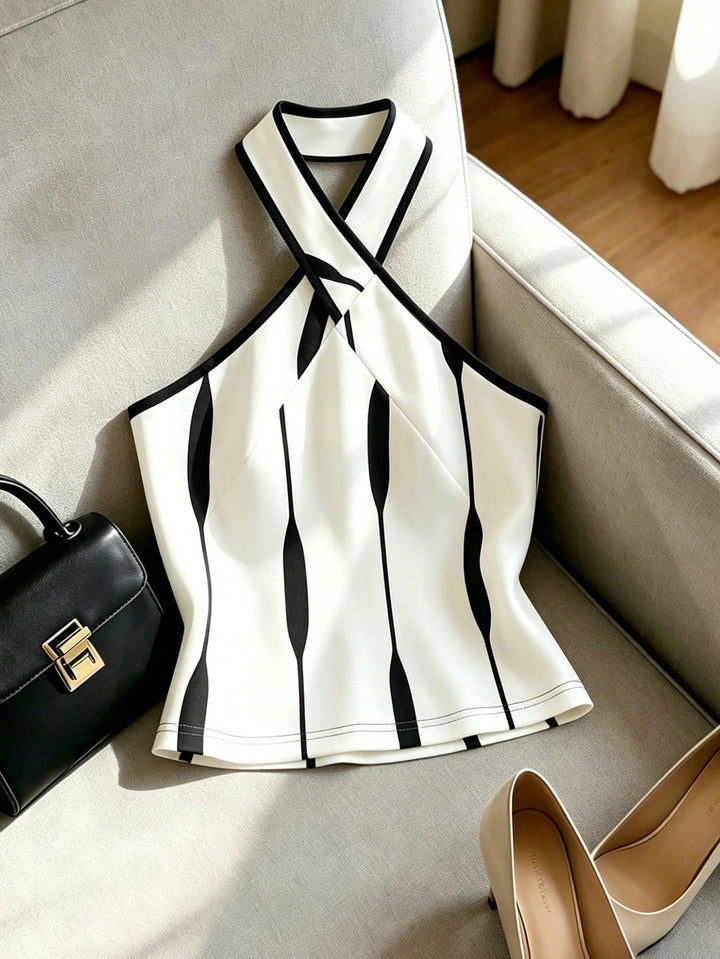 Top SHEIN, negru