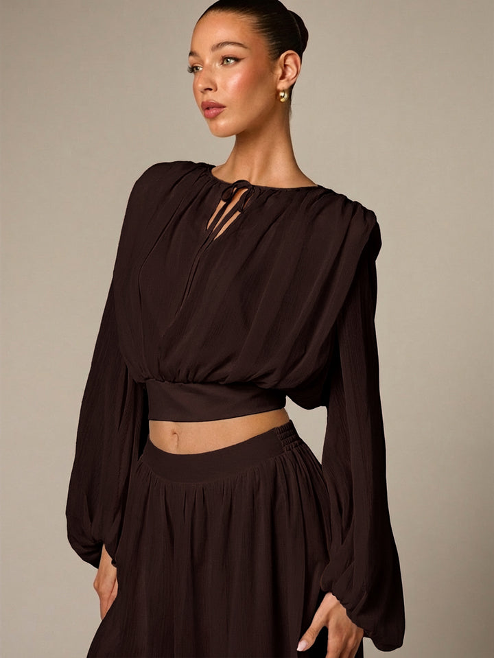 Bluza SHEIN, maro