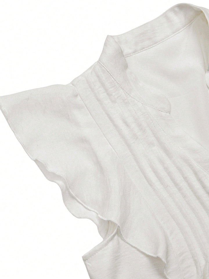 Rochie midi SHEIN, alb