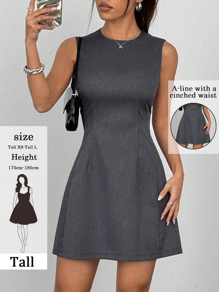 Rochie scurtă SHEIN, gri