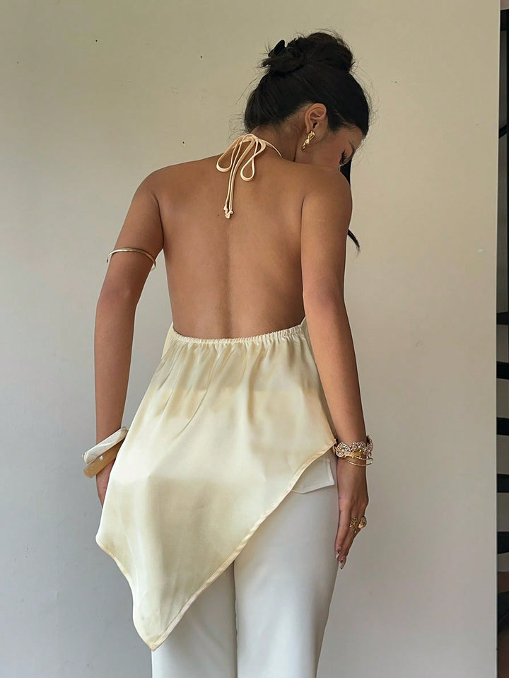 Top SHEIN, galben