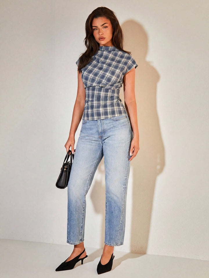 Top SHEIN, albastru