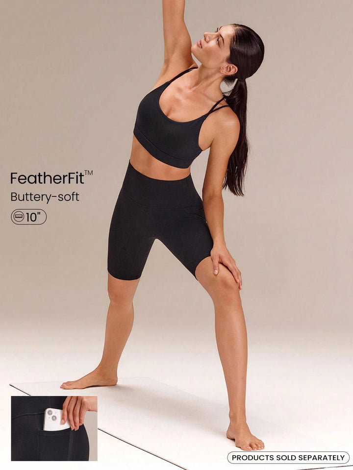 SHEIN rövid, fekete leggings