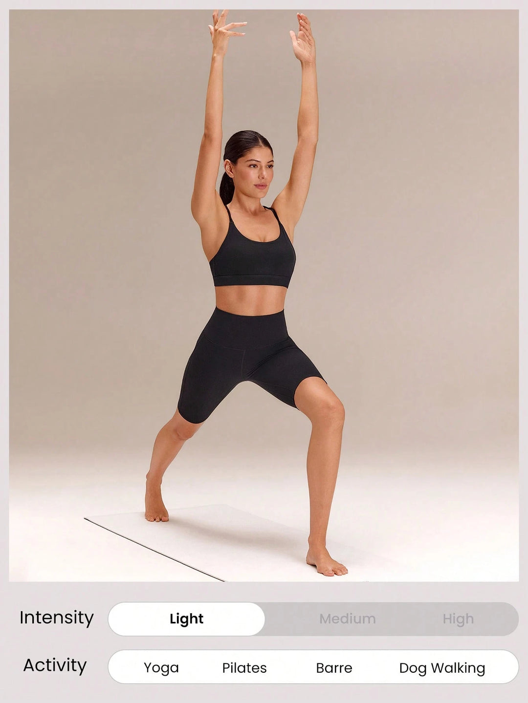 SHEIN rövid, fekete leggings