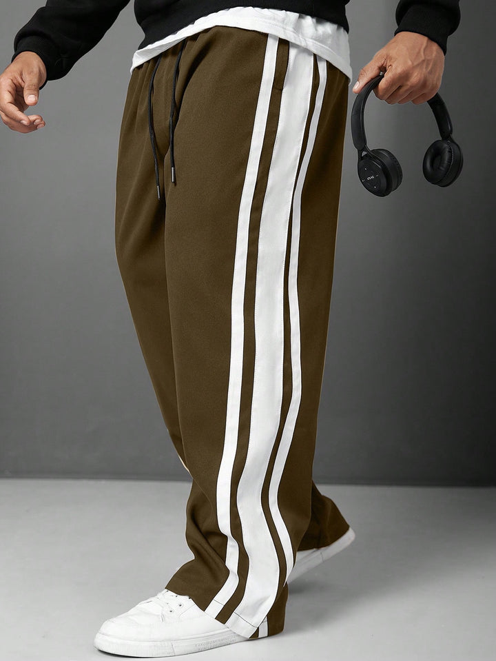 Pantaloni SHEIN, maro
