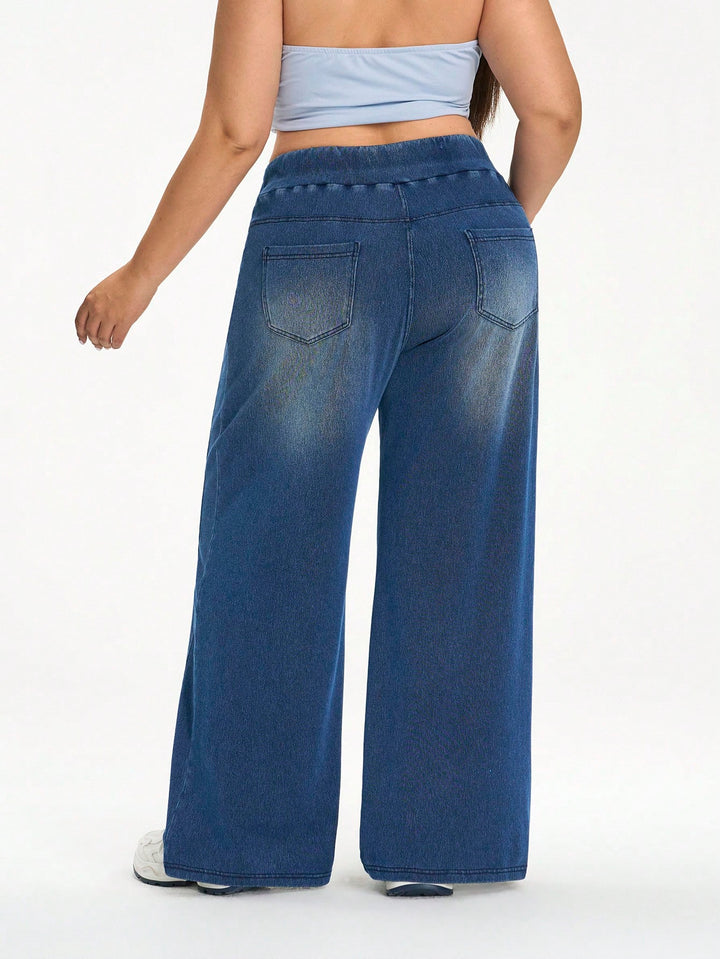 Jeans SHEIN, albastru