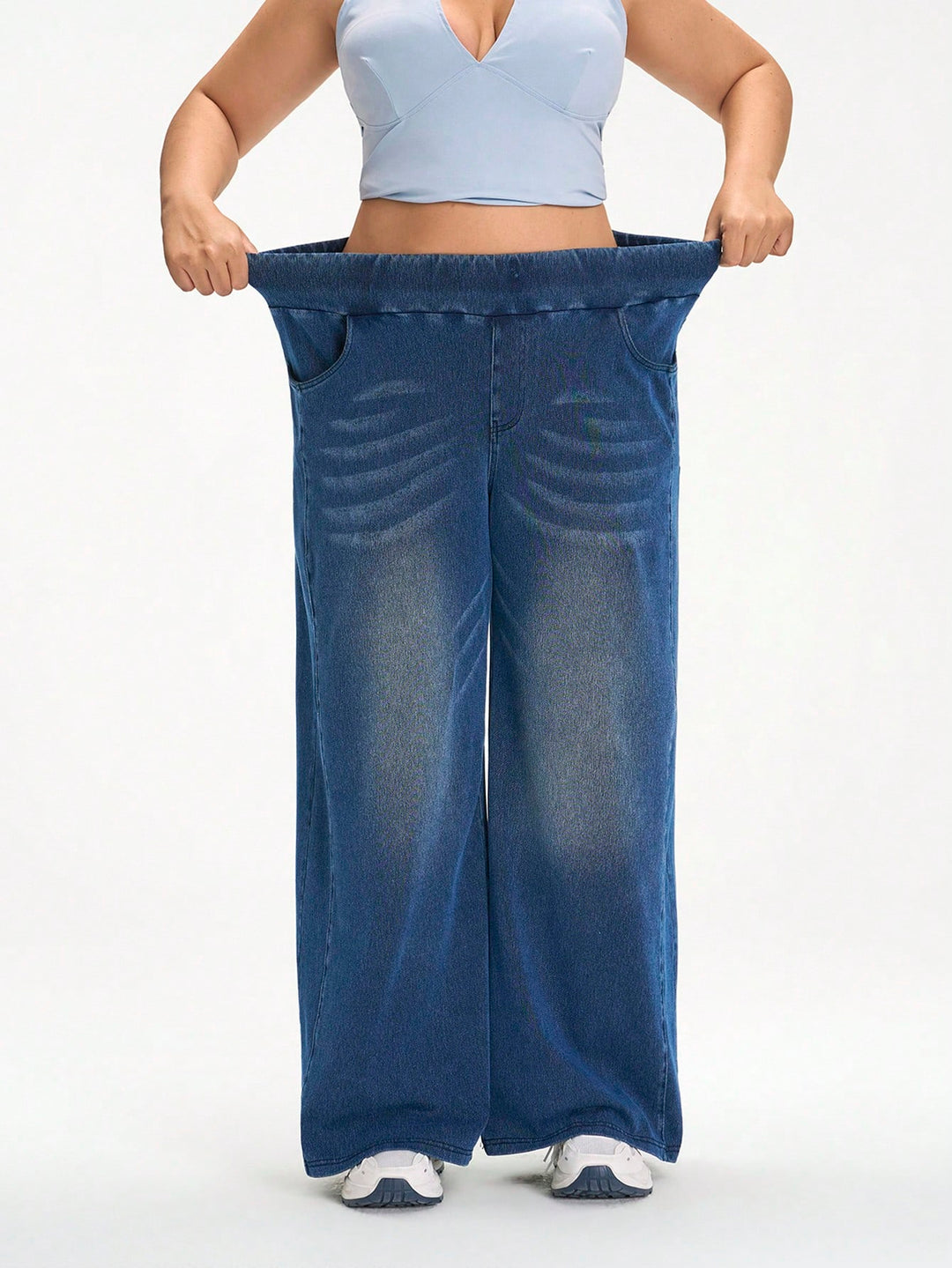 Jeans SHEIN, albastru