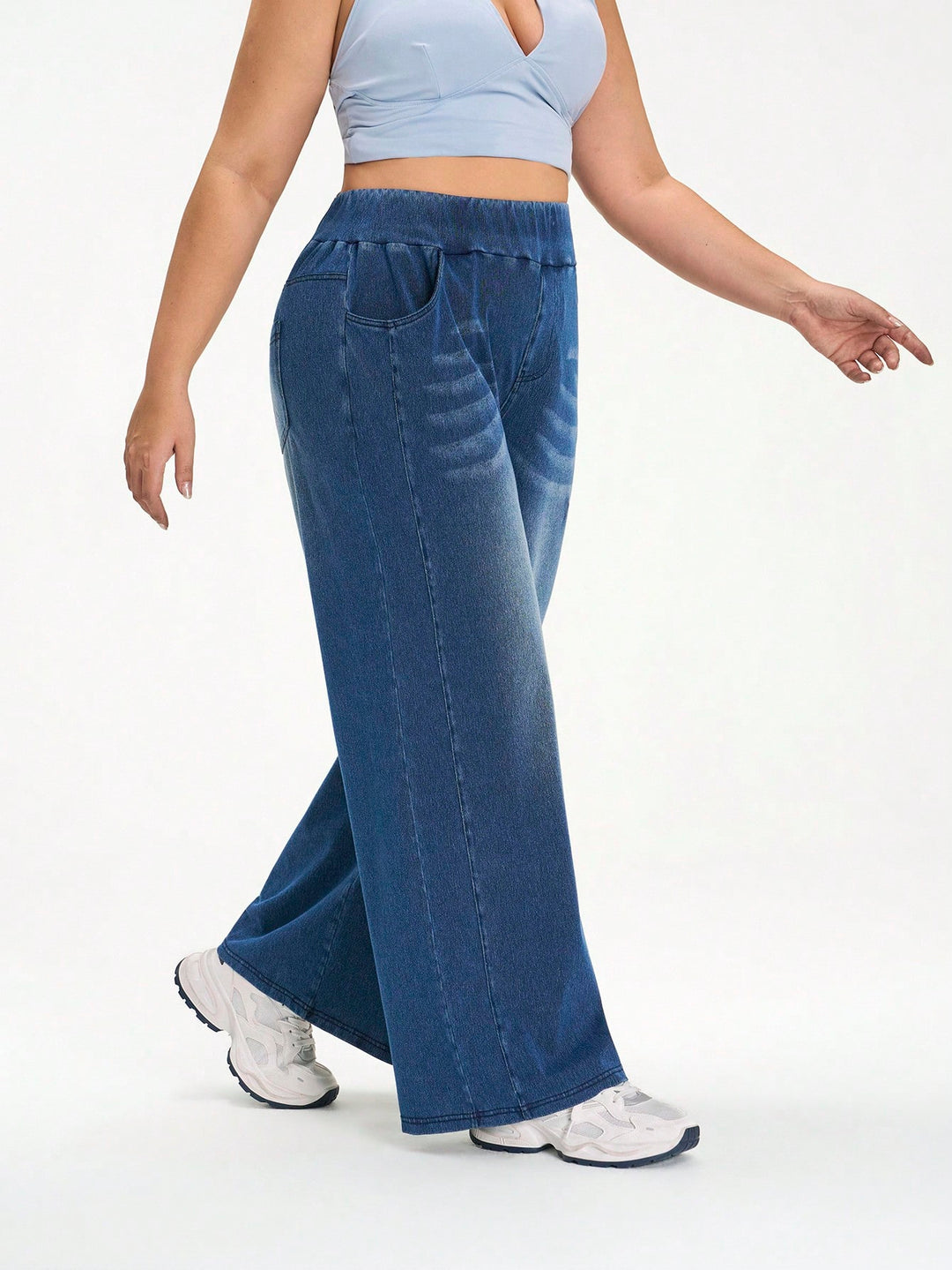 Jeans SHEIN, albastru
