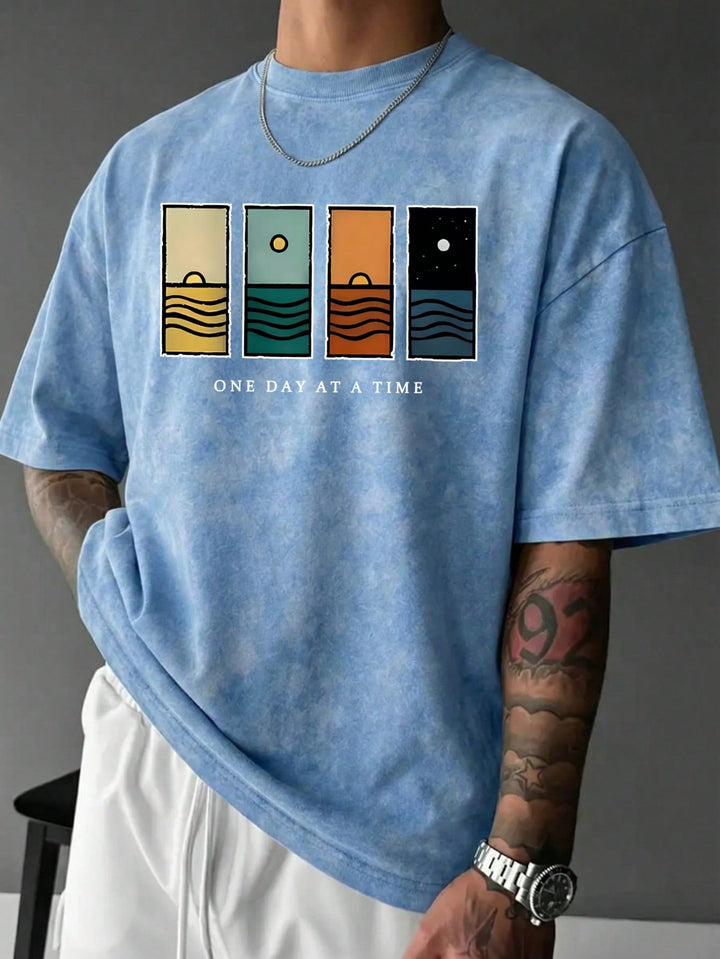 Tricou SHEIN, albastru