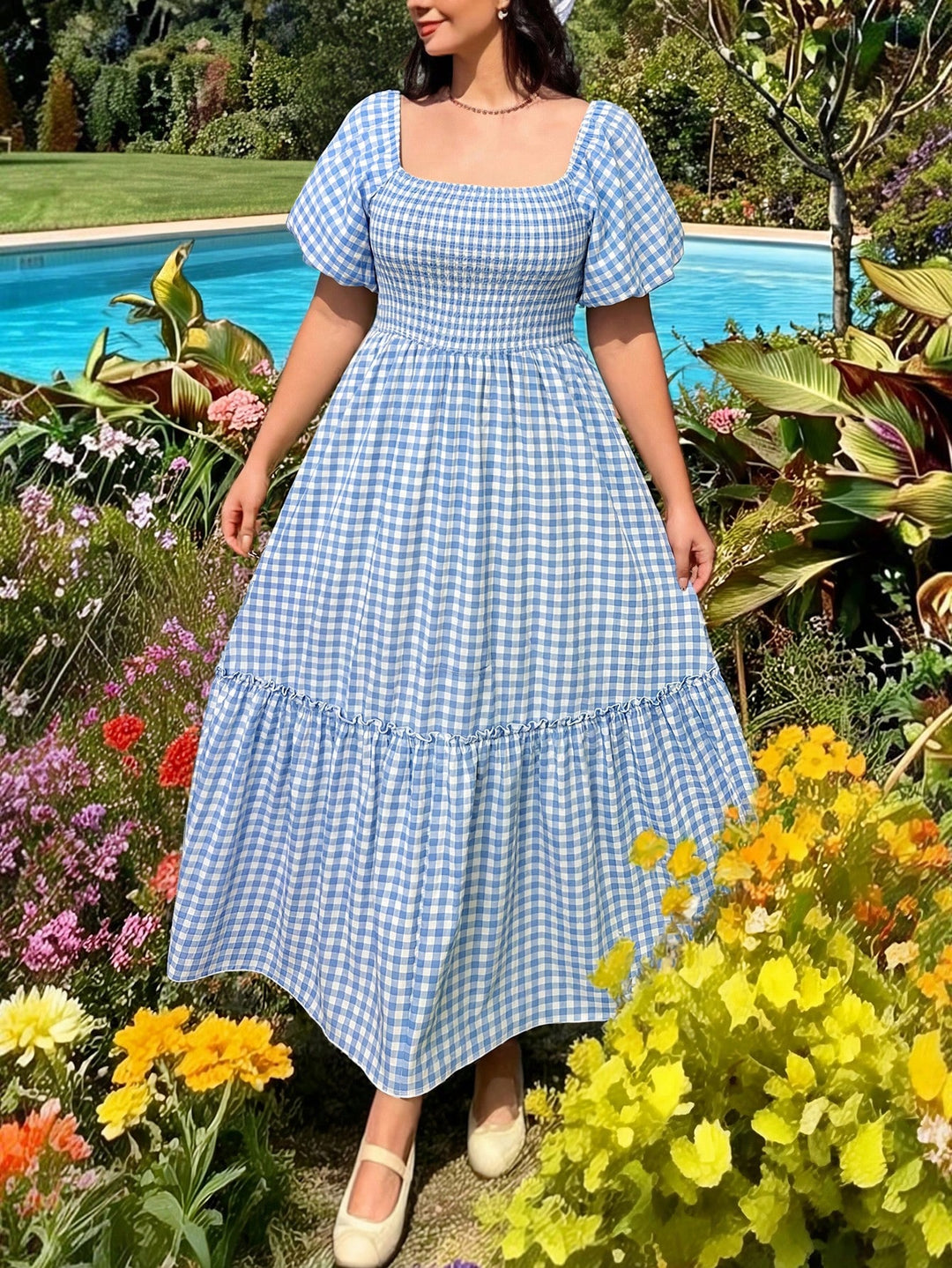 Rochie SHEIN, albastru