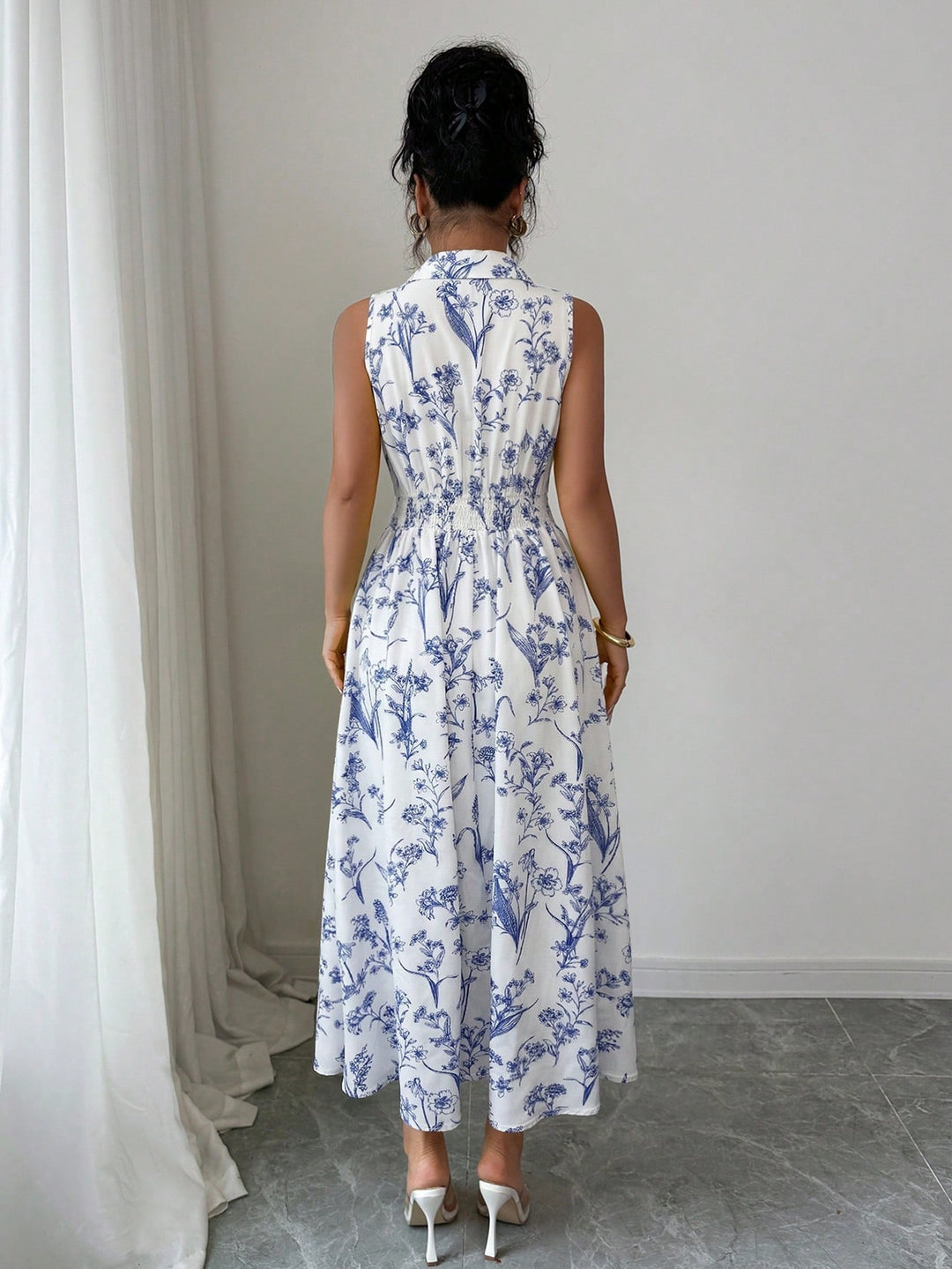Rochie maxi SHEIN, mix culori