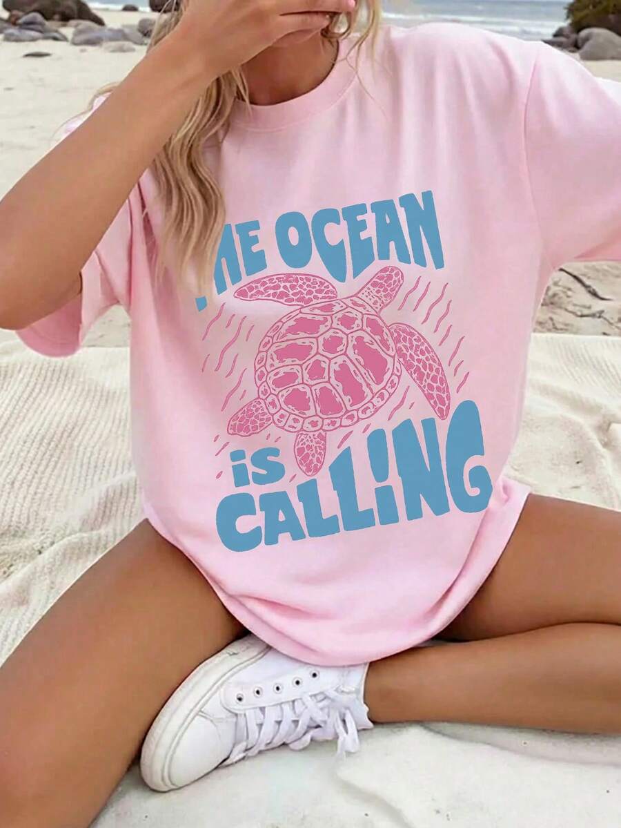 Tricou SHEIN, roz