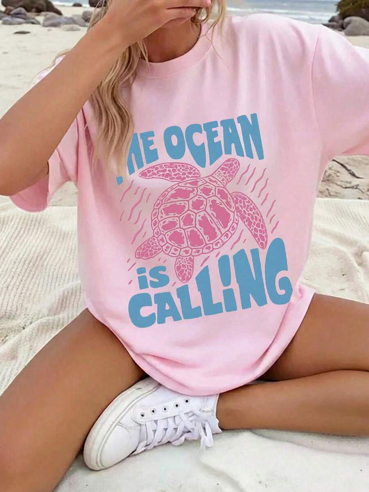 Tricou SHEIN, roz