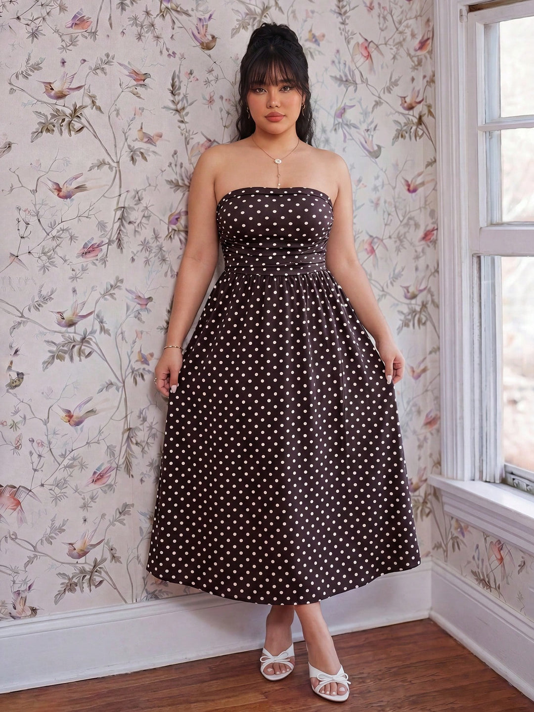Rochie SHEIN, maro