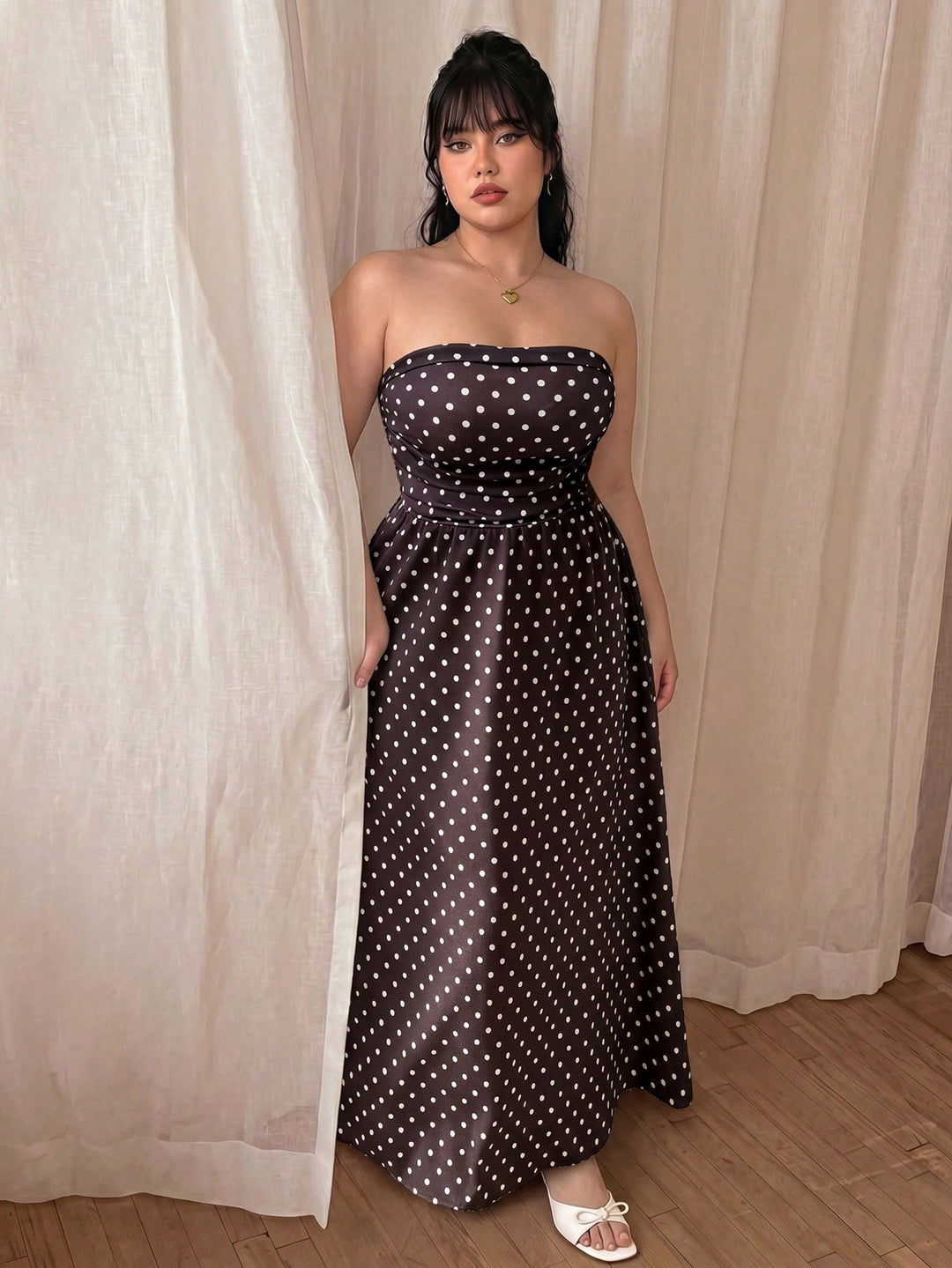 Rochie SHEIN, maro