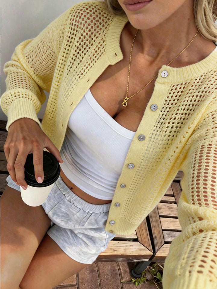 Cardigan SHEIN, galben