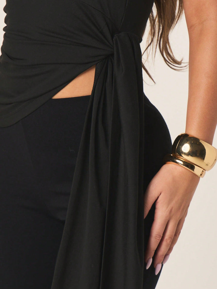 Top SHEIN, negru