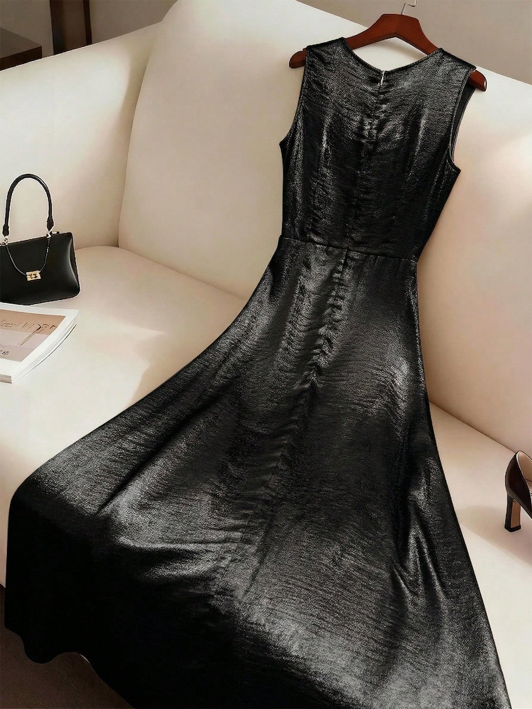 Rochie midi SHEIN, negru