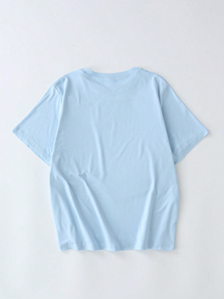 Tricou SHEIN, albastru