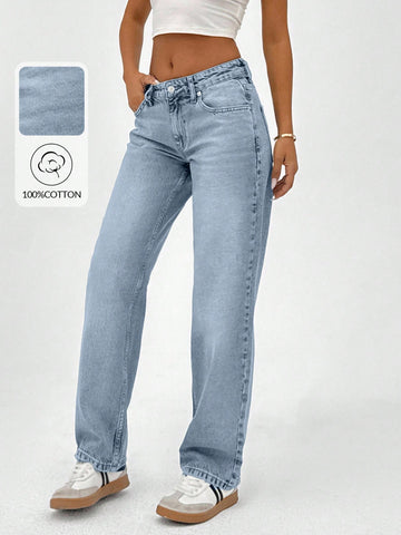 Jeans SHEIN, albastru