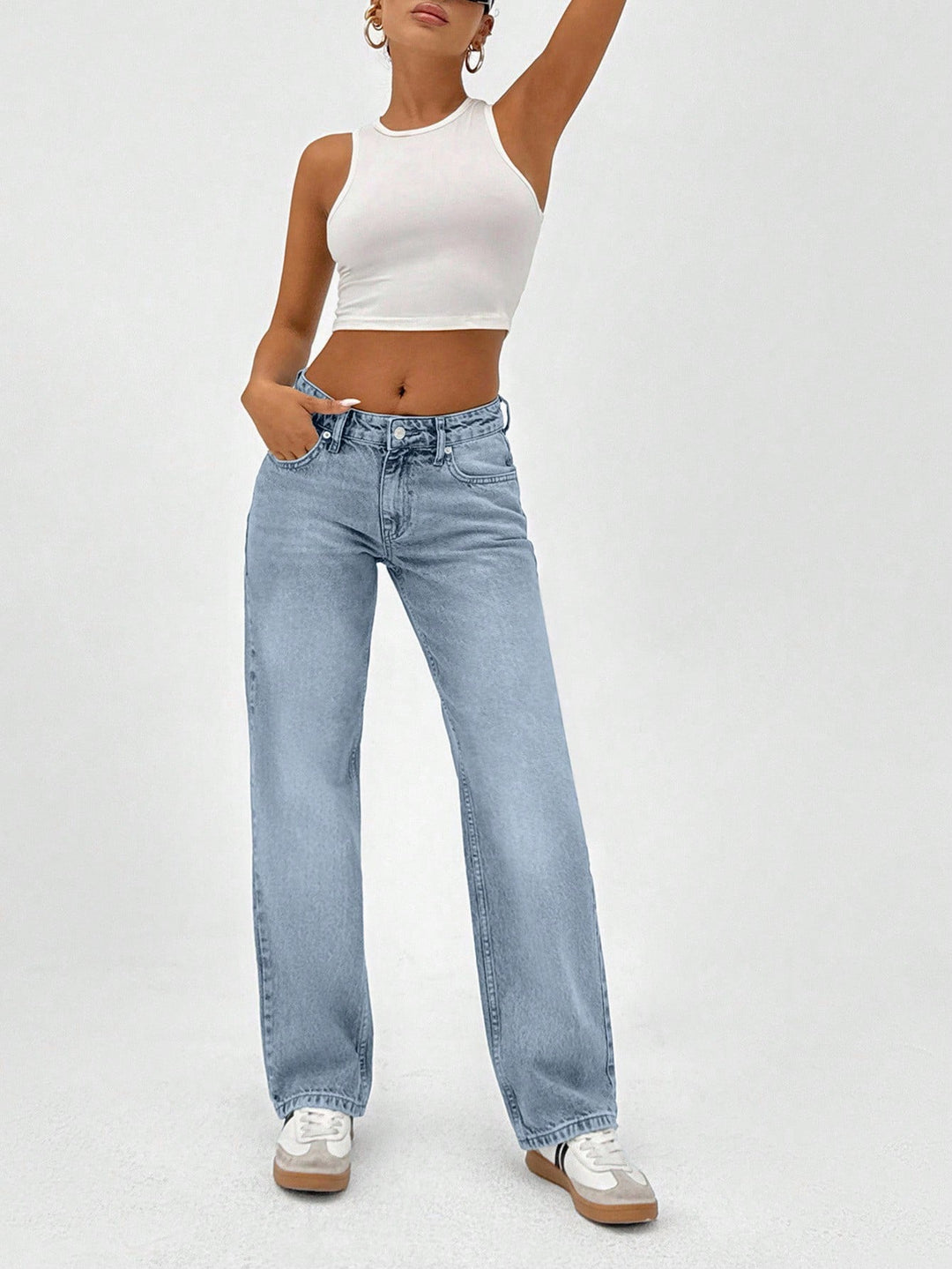 Jeans SHEIN, albastru