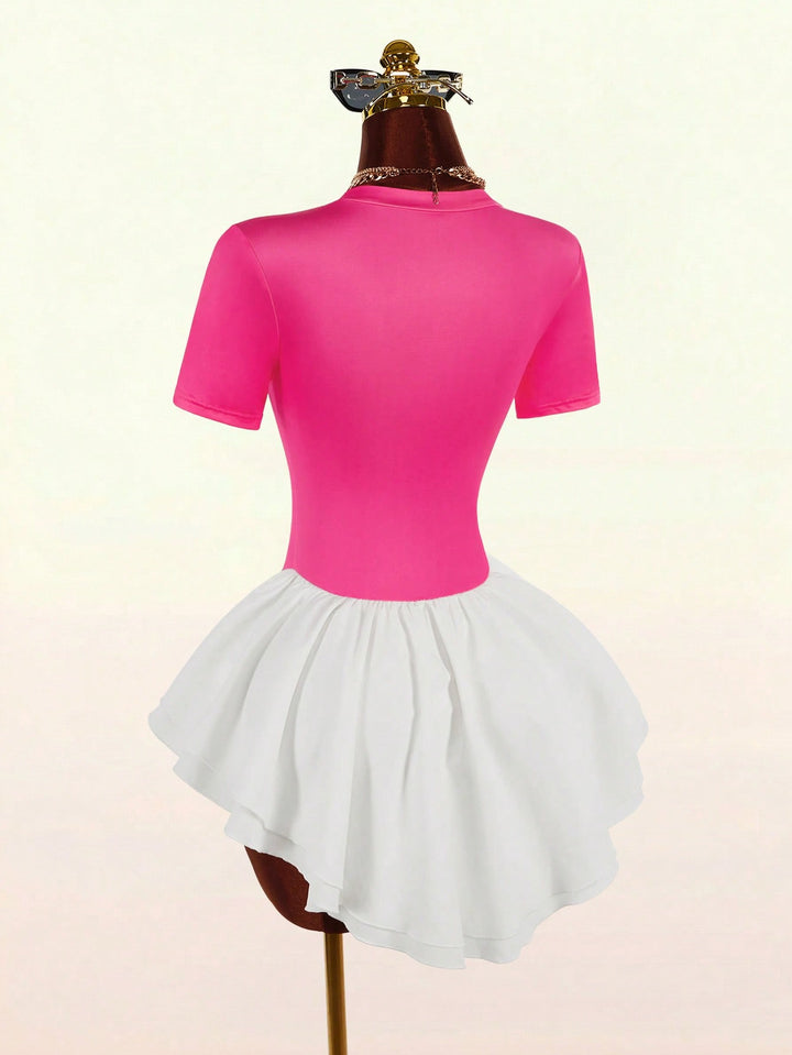 Rochie mini SHEIN, roz